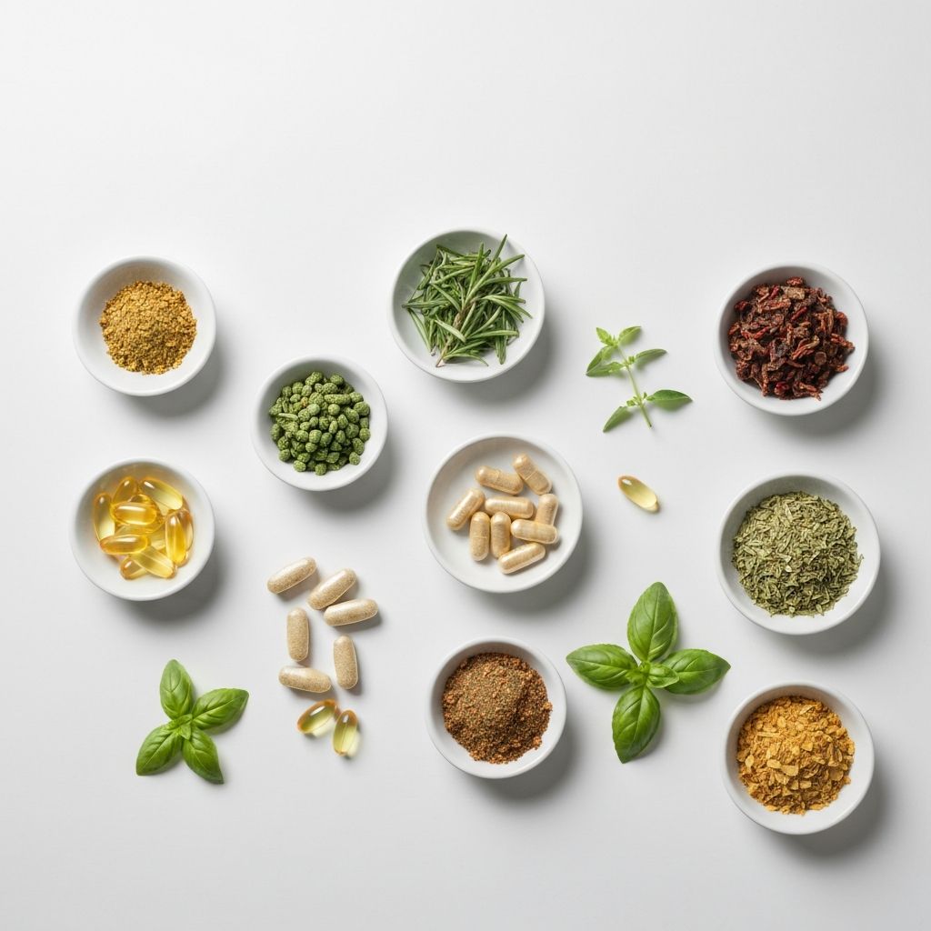 Natürliche Supplements und pflanzliche Quellen